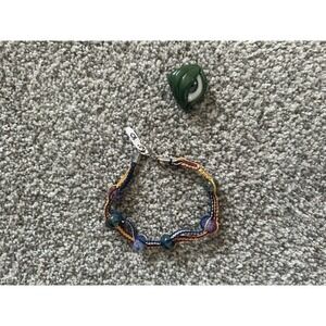 Beautiful Boho Bracelet Homemade & Eyeball Necklace Charm Unisex Gift‎ Festival